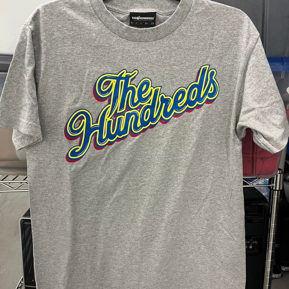 The-hundreds Men's Grey T-shirt